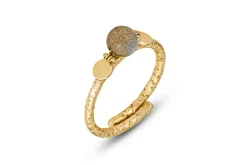 Marai Labradorite Ring - Labradorite & Gold