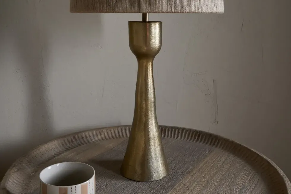 Marpha Antique Brass Table Lamp Base - Antique Brass