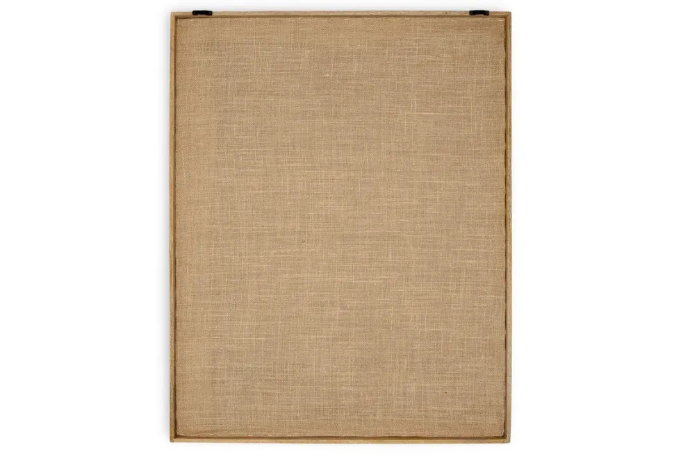 Mauri Frayed Wall Art - Neutral