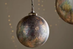 Mavu Giant Bauble - Rustic Bronze & Petrol