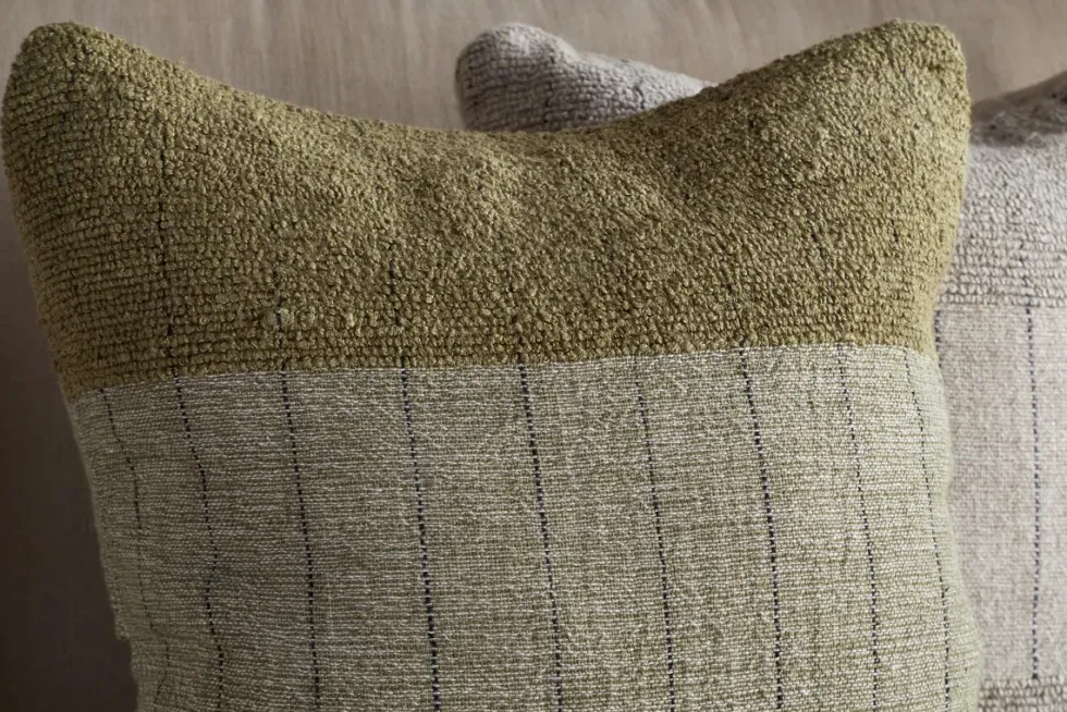 Mayla Cushion Cover - Olive Green
