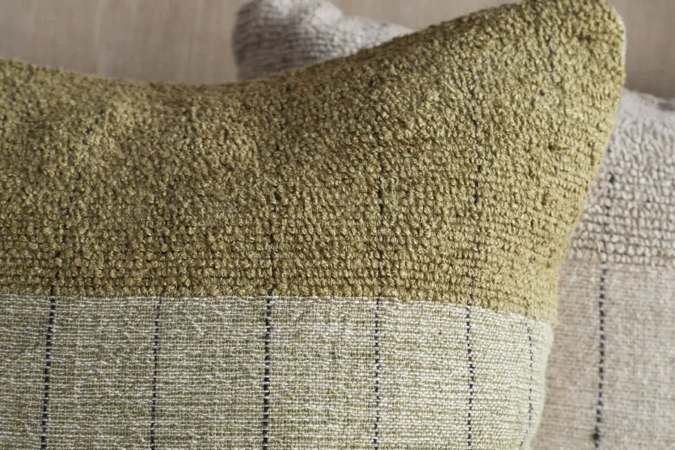 Mayla Cushion Cover - Olive Green