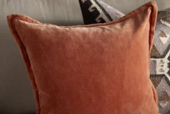 Menmai Velvet Cushion Cover - Cinnamon