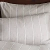Mora Hemp & Cotton Housewife Pillowcases - Stone Grey
