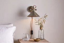 Moti Wall Lamp - Antique Brass
