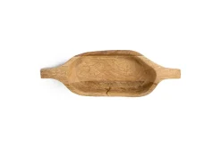 Naashta Handled Serving Bowl - Natural