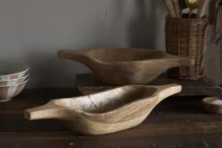 Naashta Handled Serving Bowl - Natural