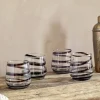 Nadia Tumbler - Mocha - (Set of 4)