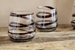 Nadia Tumbler - Mocha - (Set of 4)