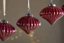 Nagala Baubles - Merlot - (Set of 4)