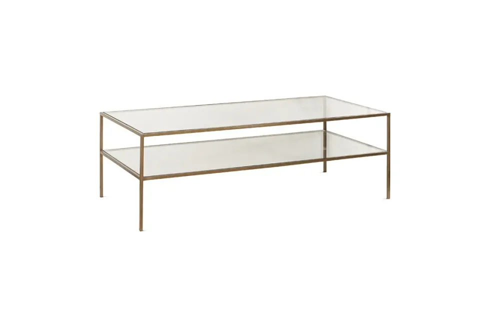 Nakuru Iron & Glass Coffee Table