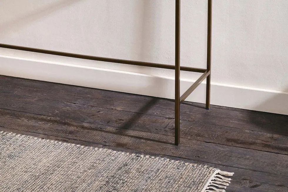 Nakuru Iron & Glass Console Table