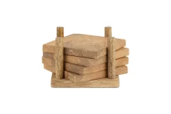 Nalbari Coasters - Natural (Set of 4)
