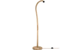 Namira Mango Wood Floor Lamp - Natural