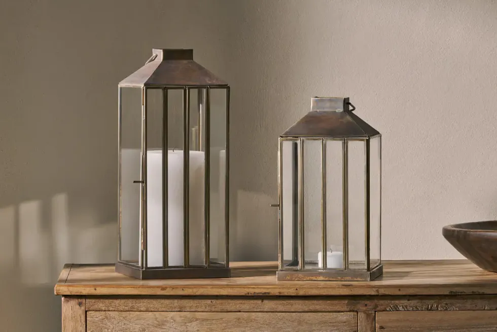 Nampo Lantern - Aged Antique