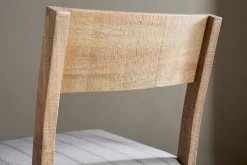 Nidhi Linen Upholstered Dining Chair - Natural