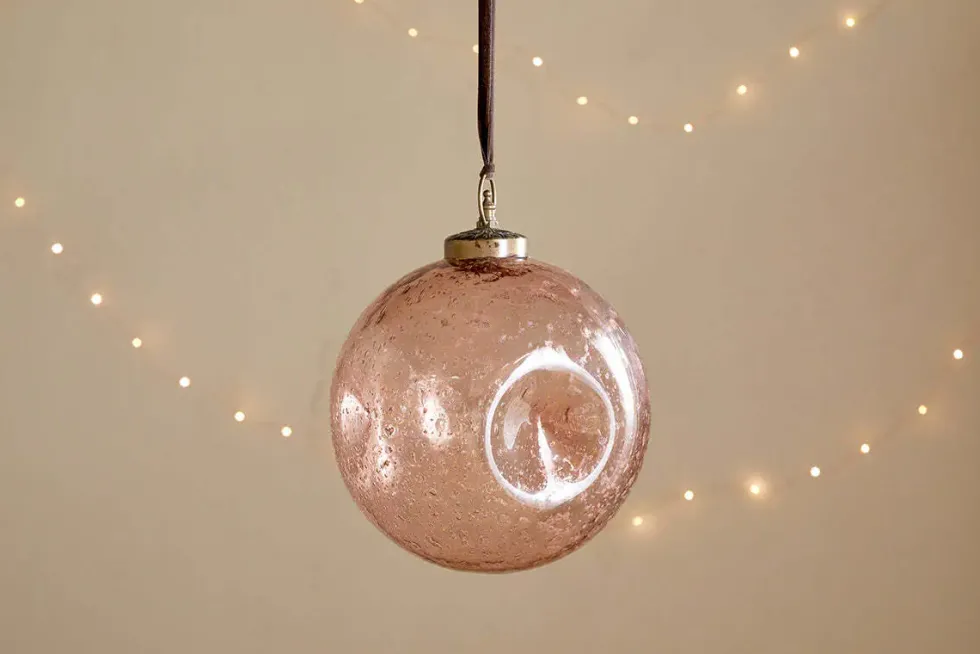 Nishan Pinched Giant Bauble - Copper