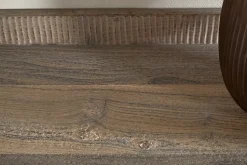 Nisha Reclaimed Wood & Iron Console Table - Natural
