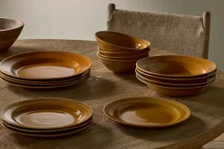 Nuwara Dinner Plate - Mustard