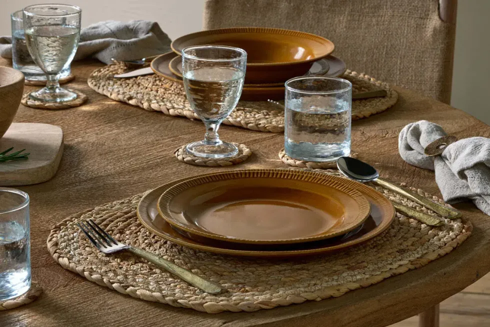 Nuwara Side Plate - Mustard