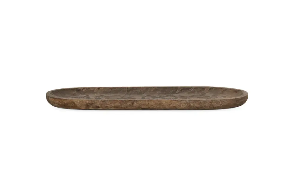 Nyati Serving Platter - Dark Brown