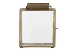 Obi Mini Table Lantern - Antique Brass