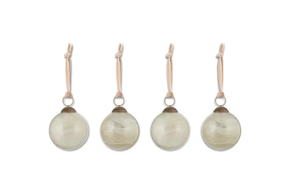 Oja Baubles - Natural (Set of 4)
