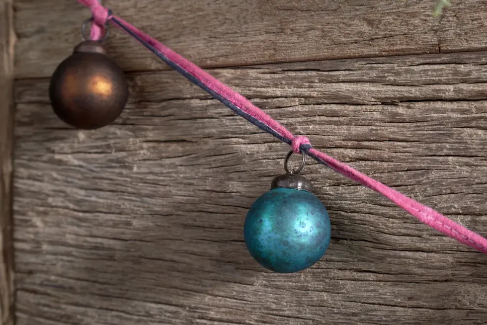 Oko Bauble Garland - Mixed Matt