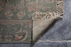 Okuta Jute Heirloom Rug - Olive Green