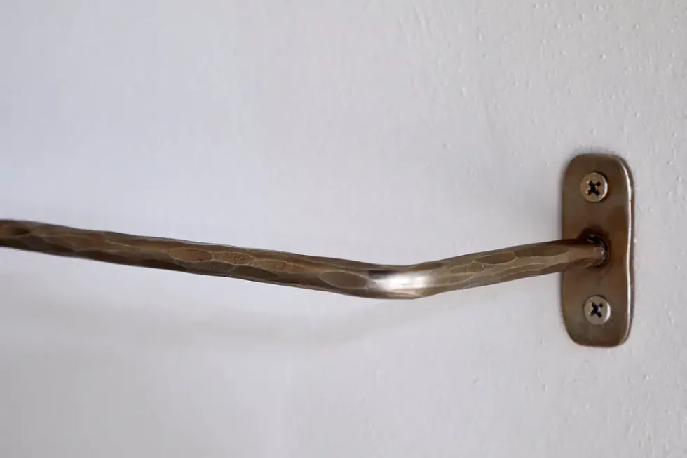 Olani Bathroom Hanging Rail - Antique Brass