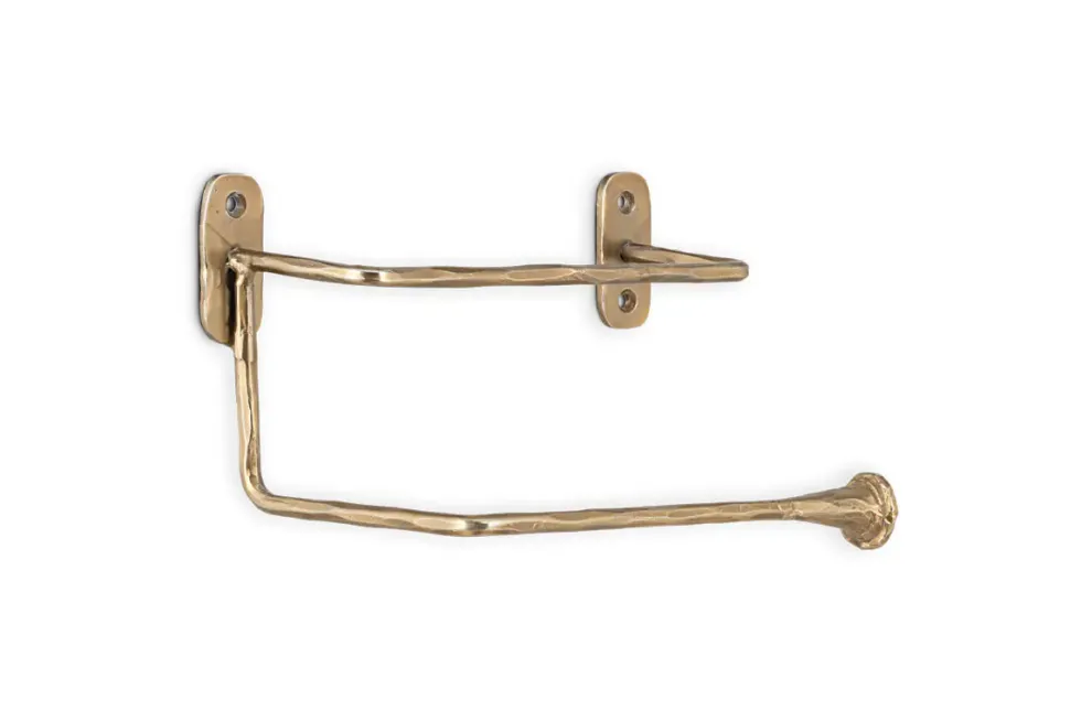 Olani Toilet Roll Holder - Antique Brass