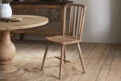 Om Mango Wood Dining Chair - Natural