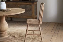 Om Mango Wood Dining Chair - Natural