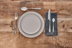 Osko Cutlery Set - Brushed Silver (Set of 16)