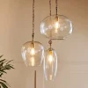 Otoro Statement Recycled Glass Cluster Pendant