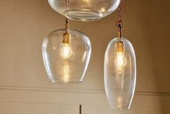 Otoro Statement Recycled Glass Cluster Pendant