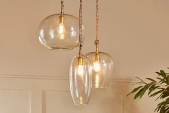 Otoro Statement Recycled Glass Cluster Pendant