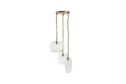 Otoro Statement Recycled Glass Cluster Pendant