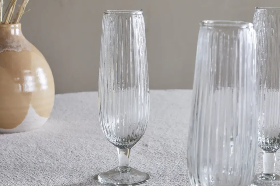 Otuba Champagne Flute - Clear (Set of 4)