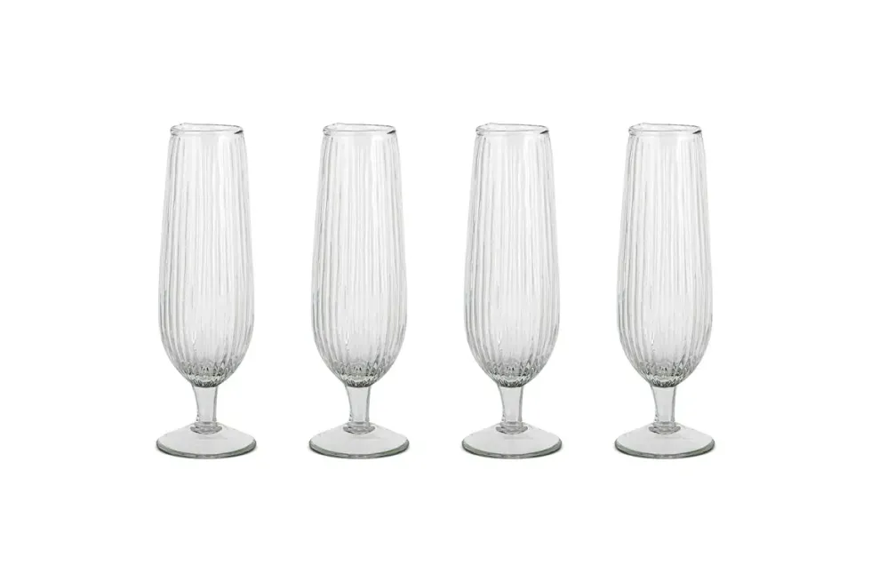 Otuba Champagne Flute - Clear (Set of 4)