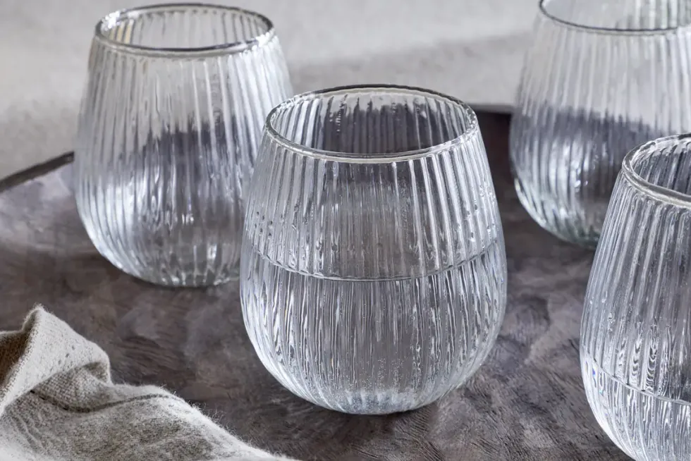 Otuba Tumbler - Clear (Set of 4)