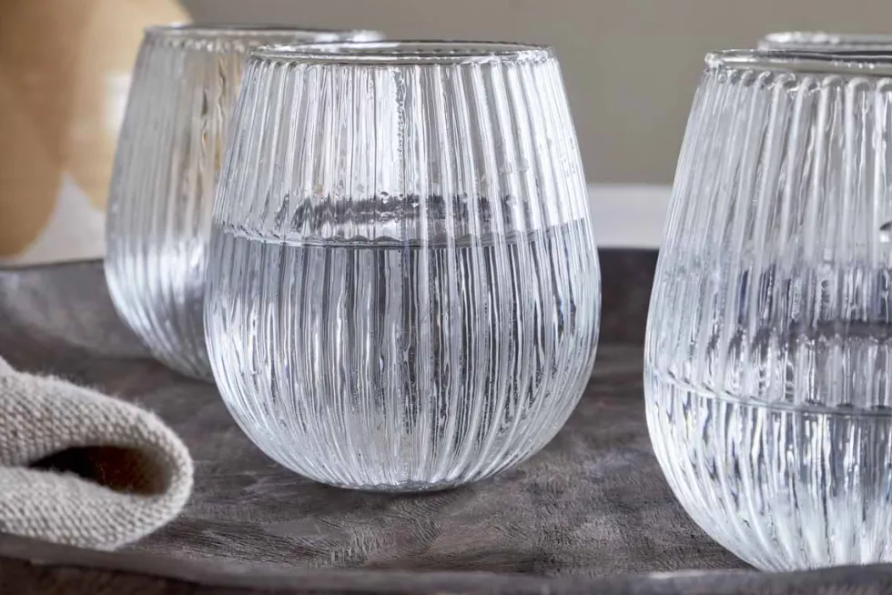 Otuba Tumbler - Clear (Set of 4)