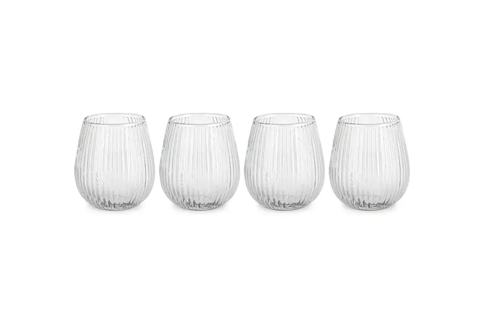 Otuba Tumbler - Clear (Set of 4)