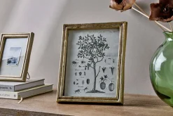 Pambani Photo Frame - Antique Brass