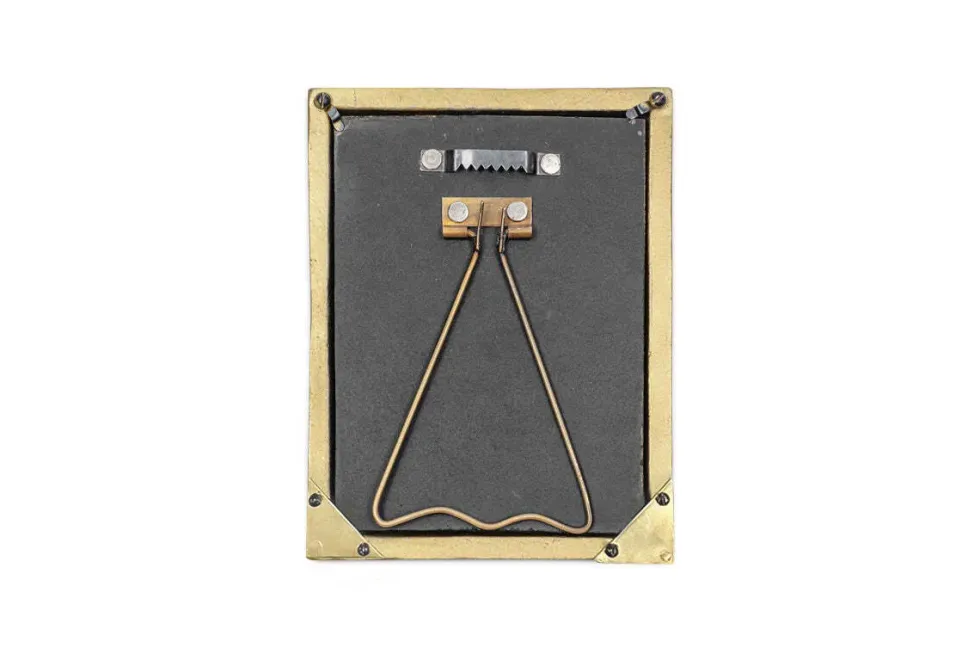 Pambani Photo Frame - Antique Brass