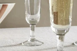 Pani Champagne Flute - Clear - (Set of 4)
