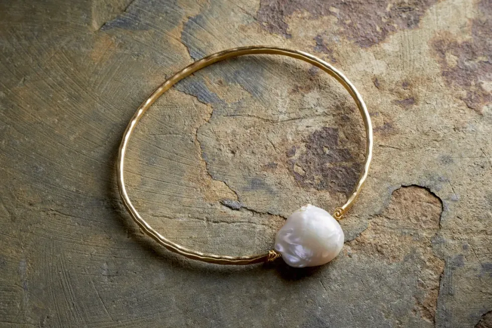 Parahu Pearl Bracelet - White