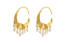 Parahu Pearl Earrings - White
