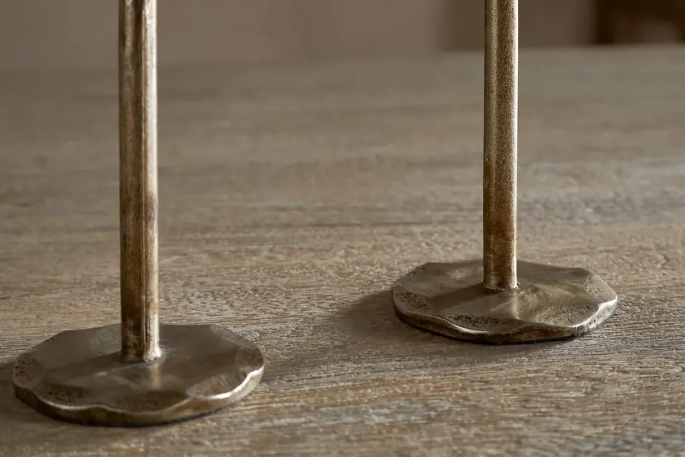 Parili Candle Holder - Ochre - (Set of 2)