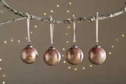 Pasali Baubles - Copper Smoke - (Set of 4)